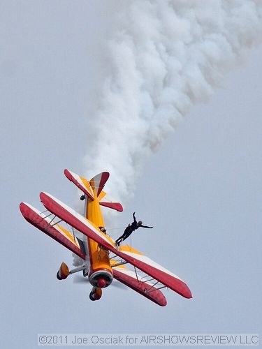 Jane Wicker - Wingwalking 