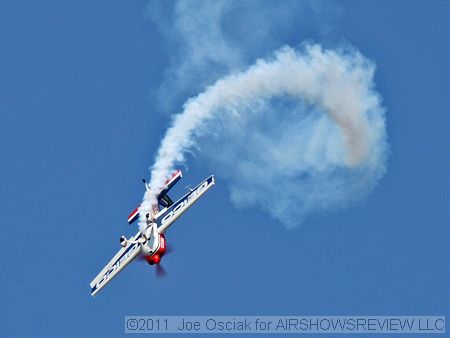 Tim Weber in the Extra 300S