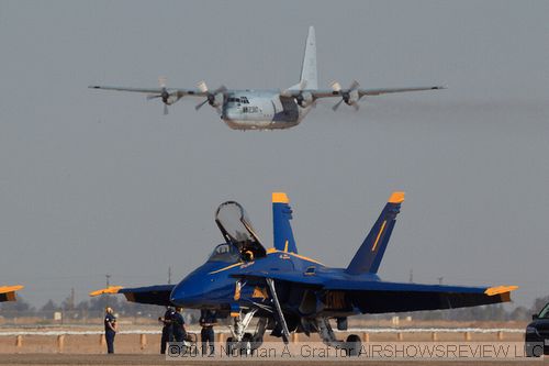 FAT ALBERT NOT! This C-130 was used by the Blue Angels.