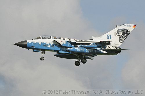 German Tornado at the 2012 NATO Tiger Meet.