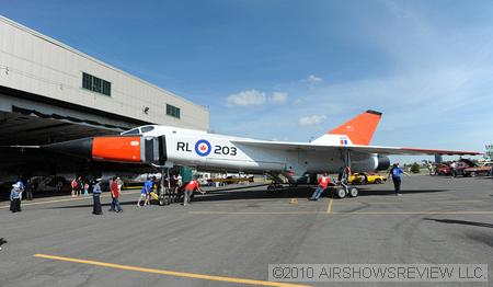 The Avro Arrow replica